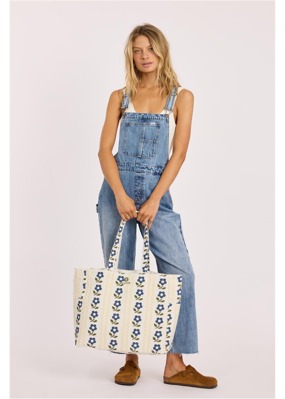 SISSTR FLOWER PICKIN' TOTE-SES - Stoke Outlets