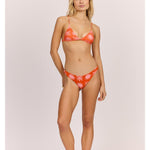 Sisstr Follow The Sun Triangle Swim Top, Tigerlily - Stoke Outlets