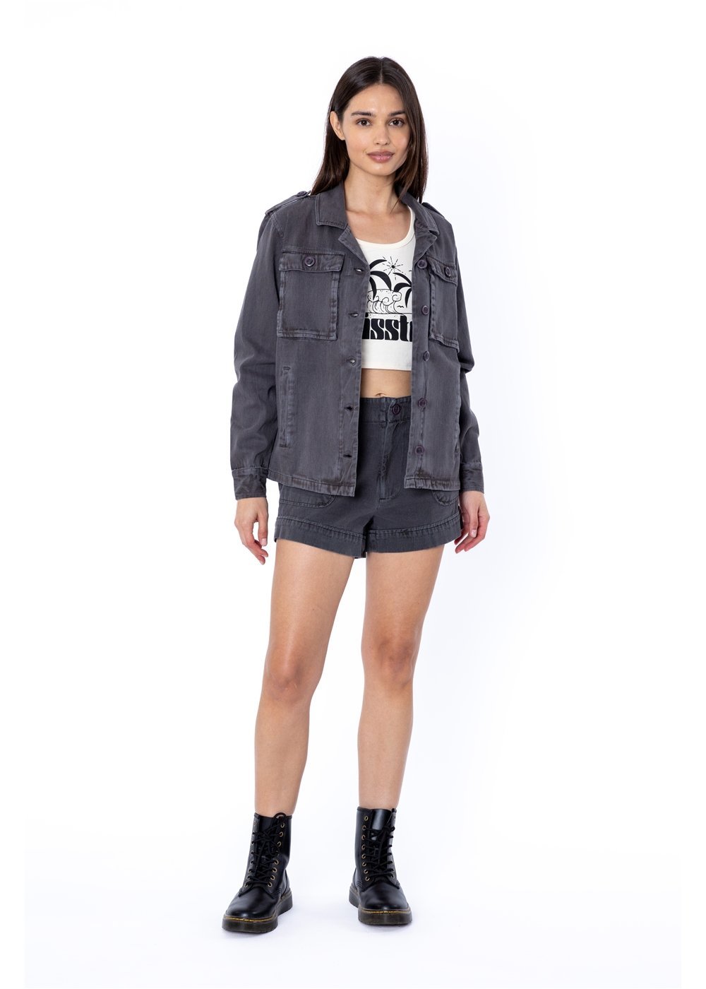Sisstr Good Thing Long Sleeve Woven Jacket - Stoke Outlets