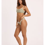 Sisstr Good Times Reversible Bralette Swim Top, Seaweed - Stoke Outlets