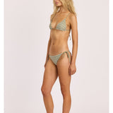 Sisstr Good Times Reversible Triangle Top, Seaweed - Stoke Outlets