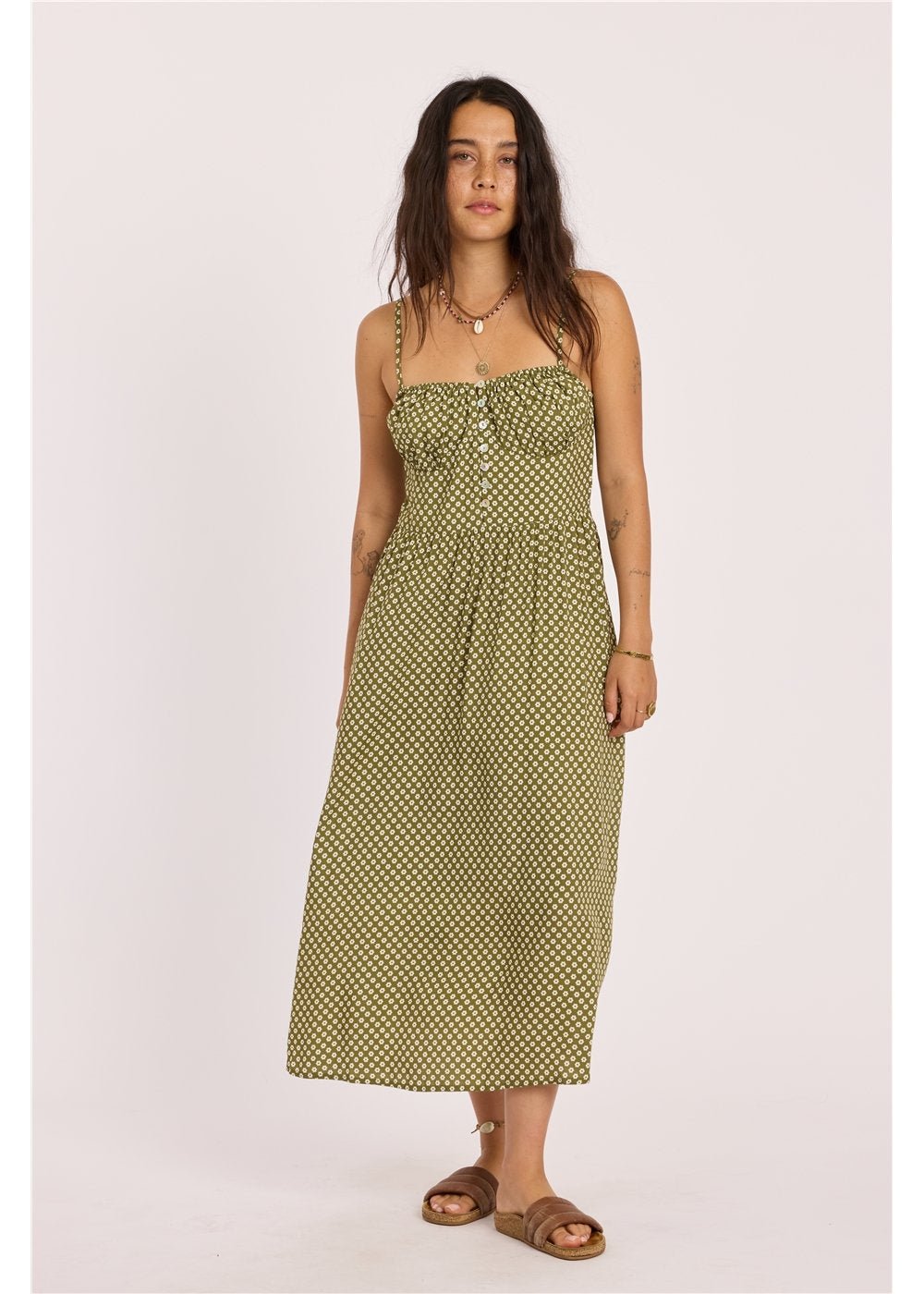 SISSTR GOOD TIMES WOVEN DRESS-SWD - Stoke Outlets
