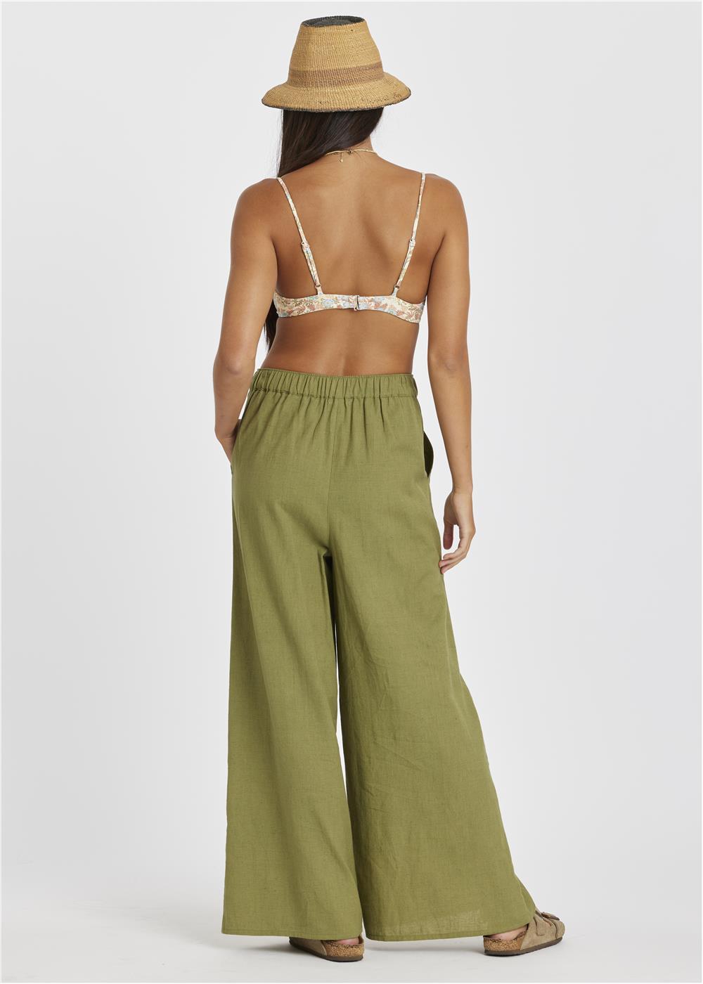Sisstr Harlow High Waist Woven Pant - Stoke Outlets
