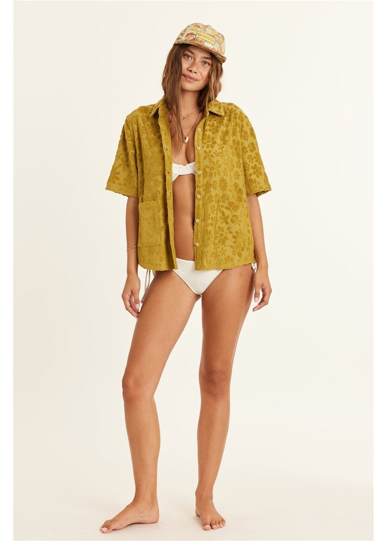 SISSTR HAVEN SS KNIT TOP - MOO - Stoke Outlets
