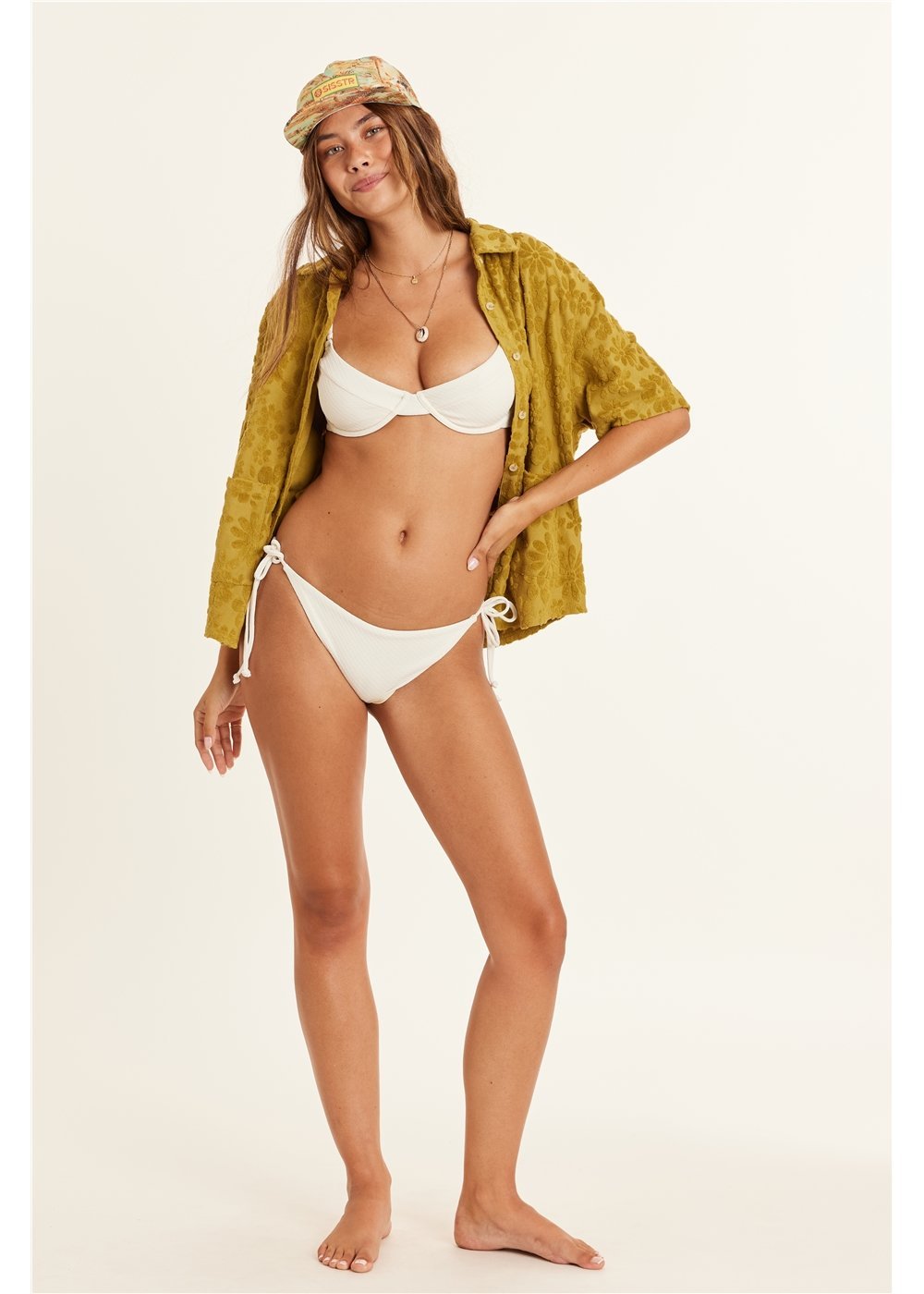 SISSTR HAVEN SS KNIT TOP - MOO - Stoke Outlets