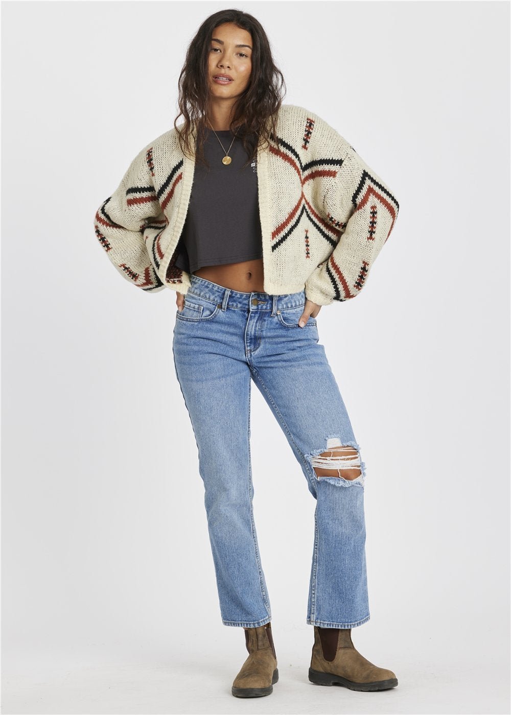 SISSTR IBIZA ISLANDER SWEATER - SES - Stoke Outlets