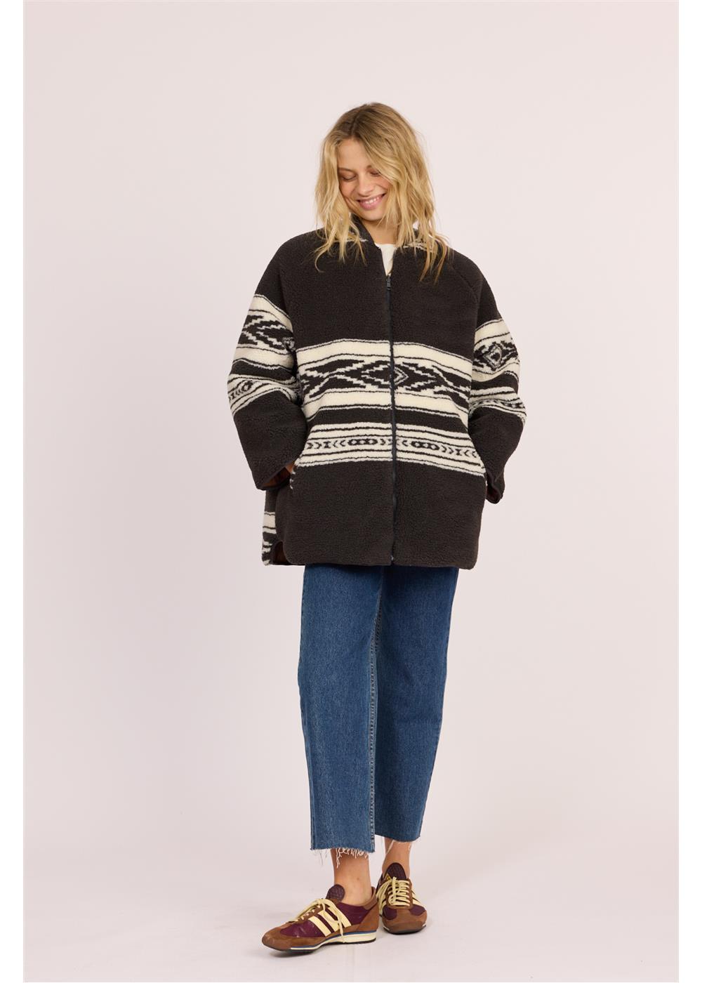 Sisstr JANE REVERSIBLE JACKET-ESP - Stoke Outlets