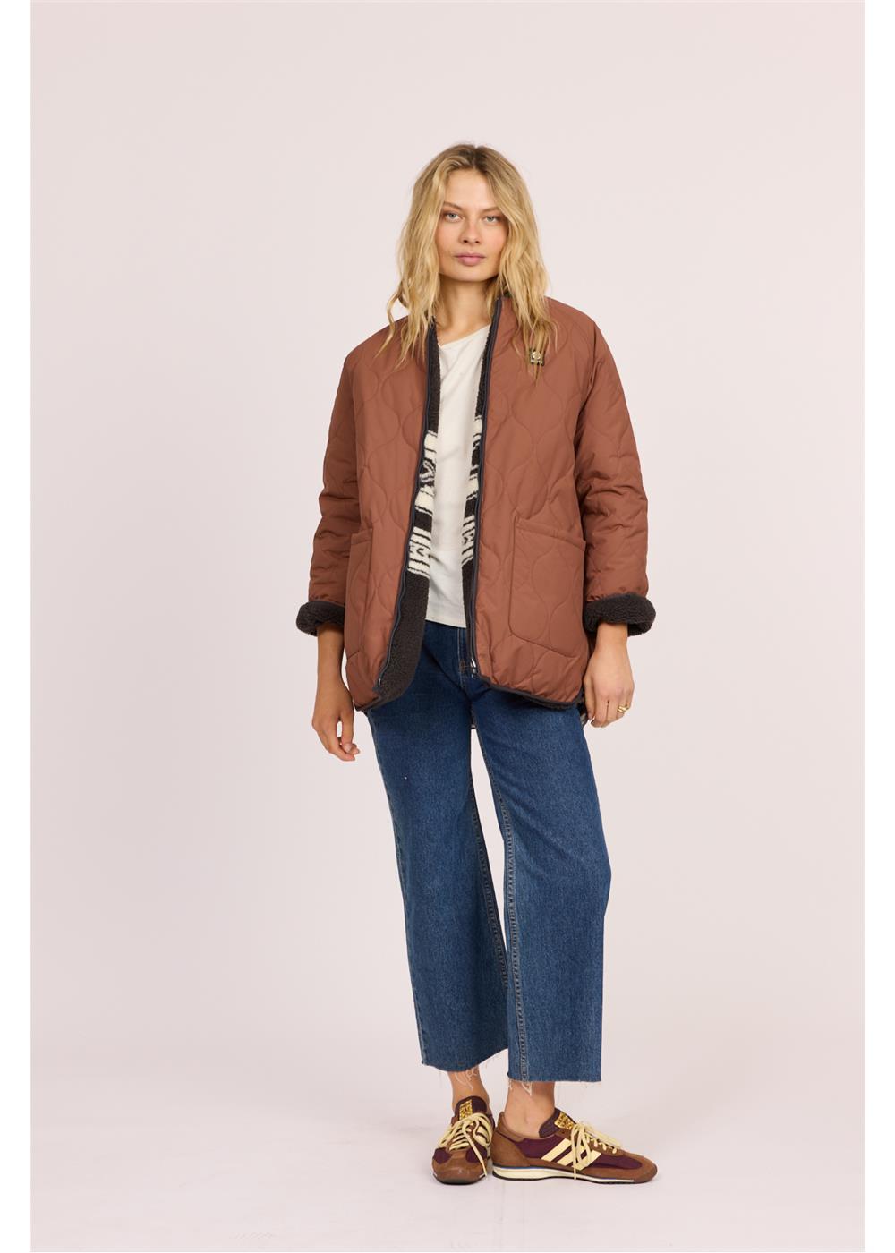 Sisstr JANE REVERSIBLE JACKET-ESP - Stoke Outlets