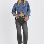 SISSTR KELLYN DENIM WVN PANT - ASP - Stoke Outlets