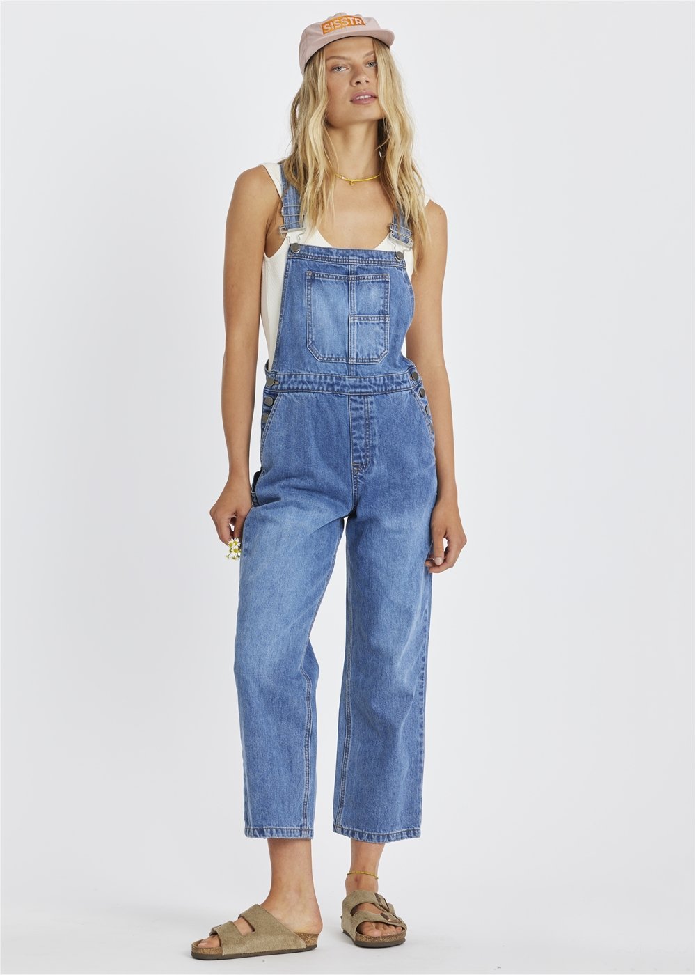 SISSTR KICK BACK WOVEN OVERALL - FIN - Stoke Outlets