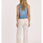 Sisstr KINDA BLUE WOVEN VEST-IND - Stoke Outlets