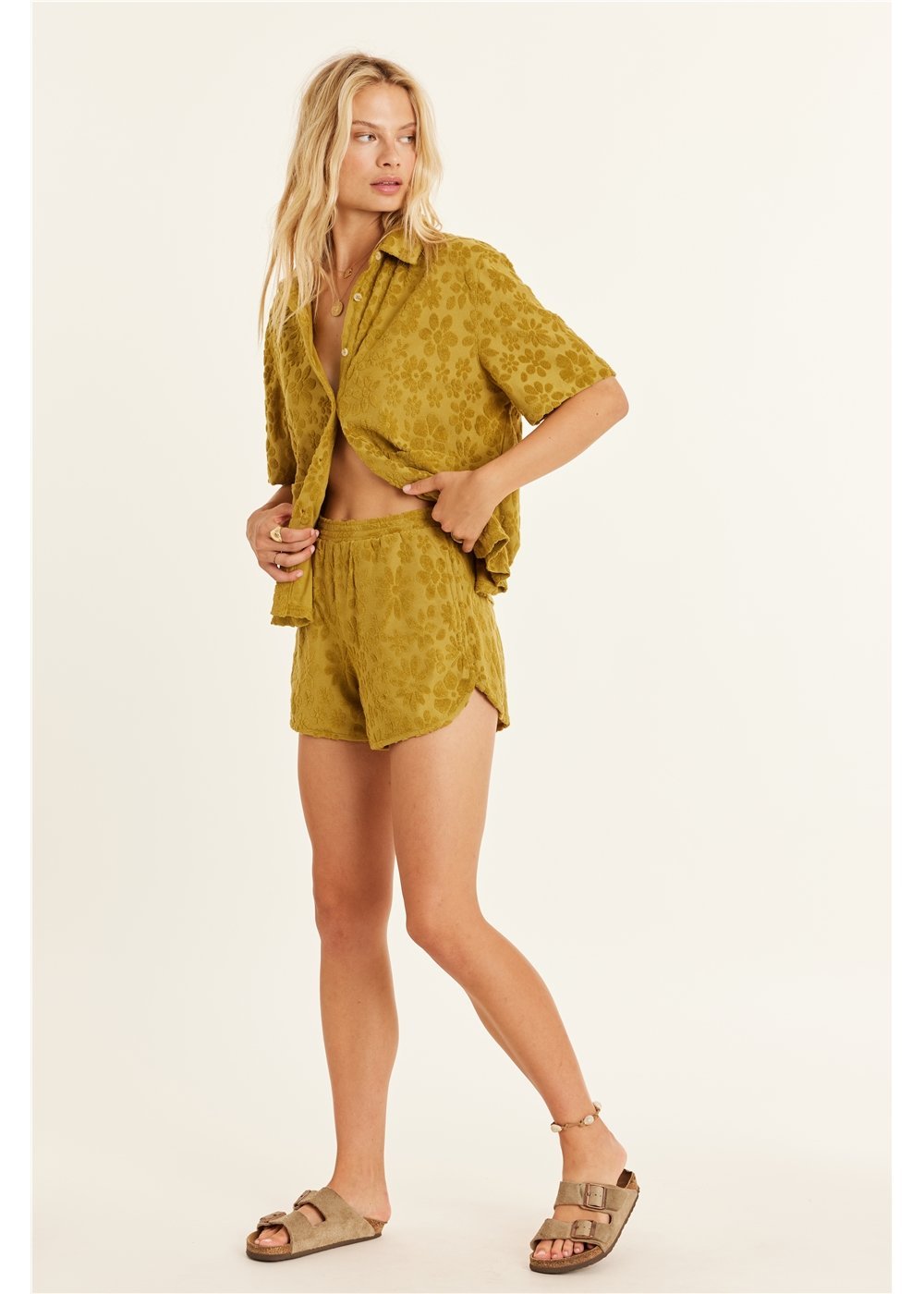 SISSTR KOA TERRY KNIT SHORT - MOO - Stoke Outlets