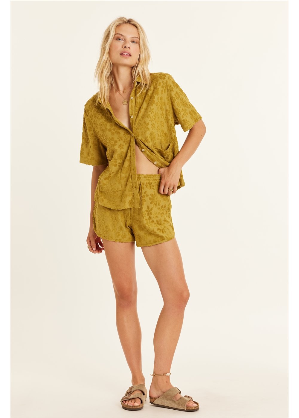 SISSTR KOA TERRY KNIT SHORT - MOO - Stoke Outlets
