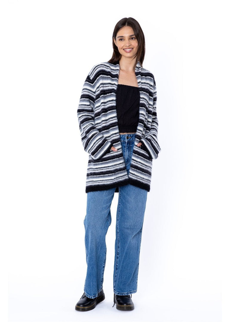 SISSTR LA PUSH SWEATER - BLK - Stoke Outlets