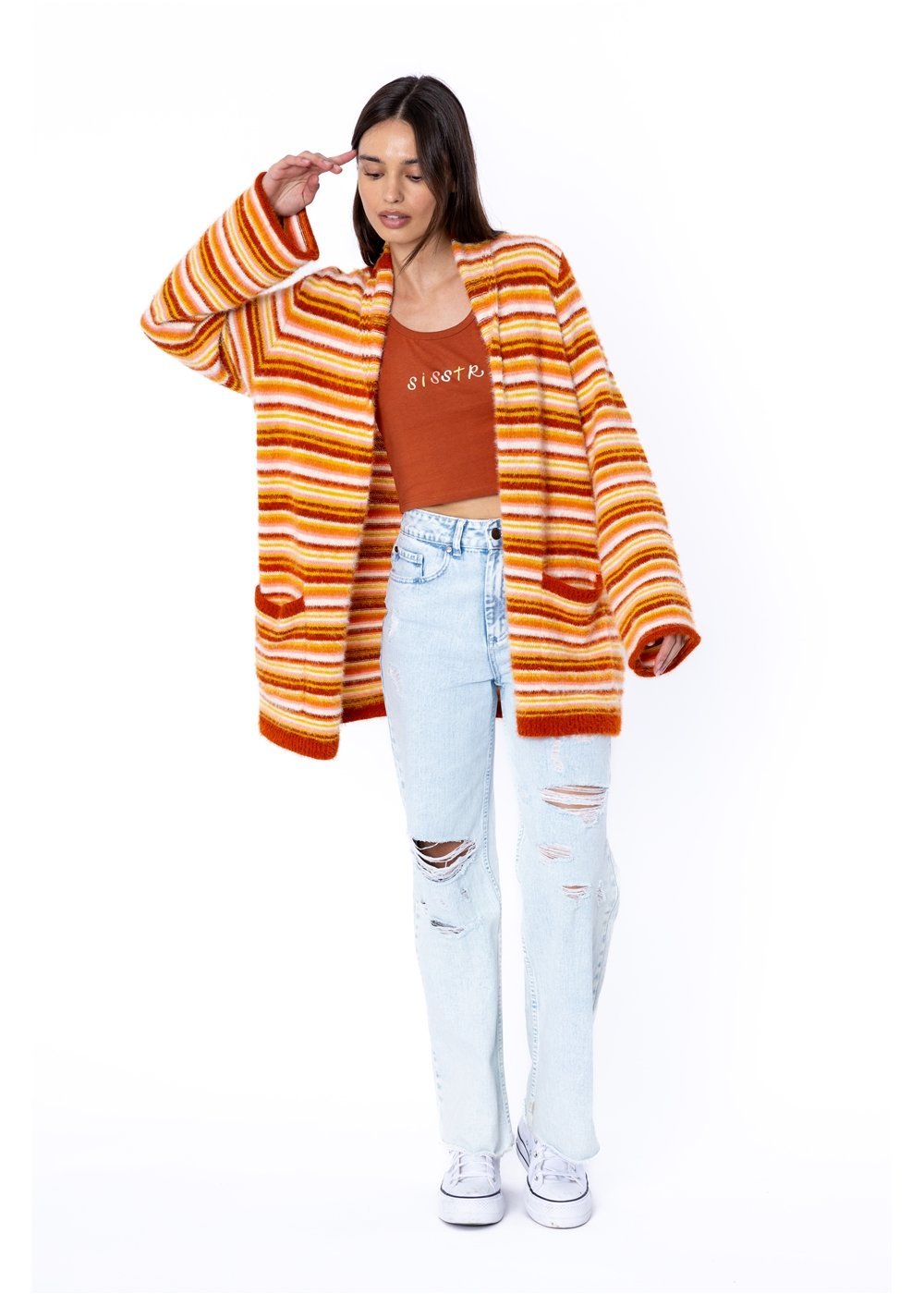 SISSTR LA PUSH SWEATER - CMT - Stoke Outlets