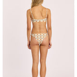 Sisstr Looking Glass High Hip Swim Bottom, Mulberry - Stoke Outlets