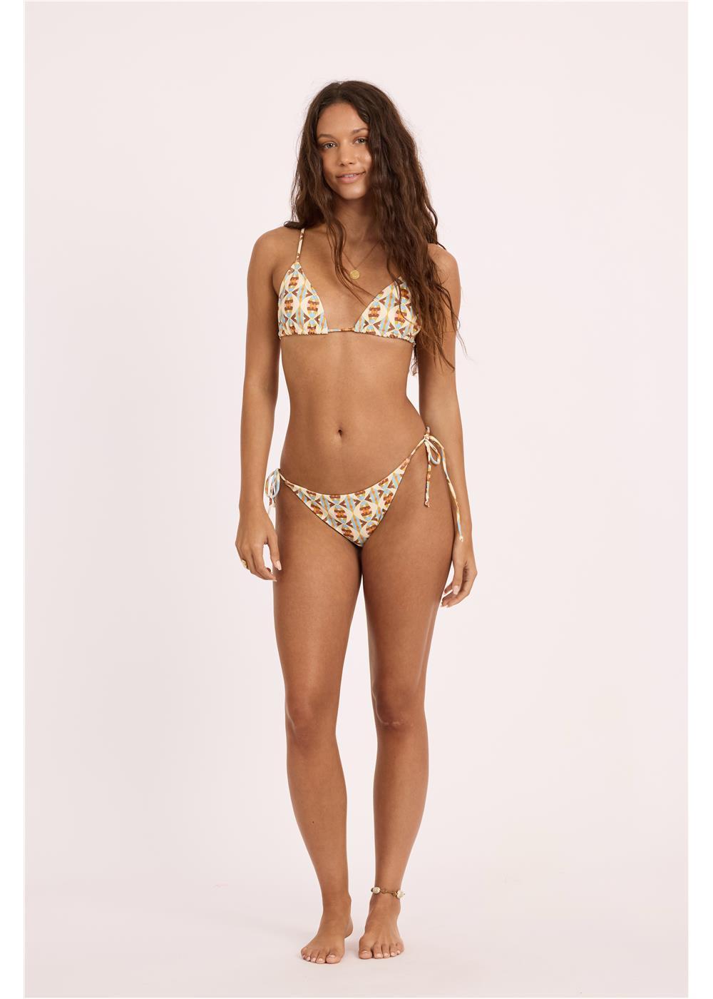 Sisstr Looking Glass Skimpy Swim Bottom, Mulberry - Stoke Outlets