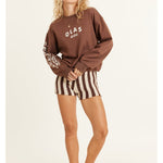 SISSTR LUCIA LS FLEECE CREW - ESP - Stoke Outlets