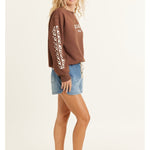 SISSTR LUCIA LS FLEECE CREW - ESP - Stoke Outlets
