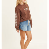 SISSTR LUCIA LS FLEECE CREW - ESP - Stoke Outlets