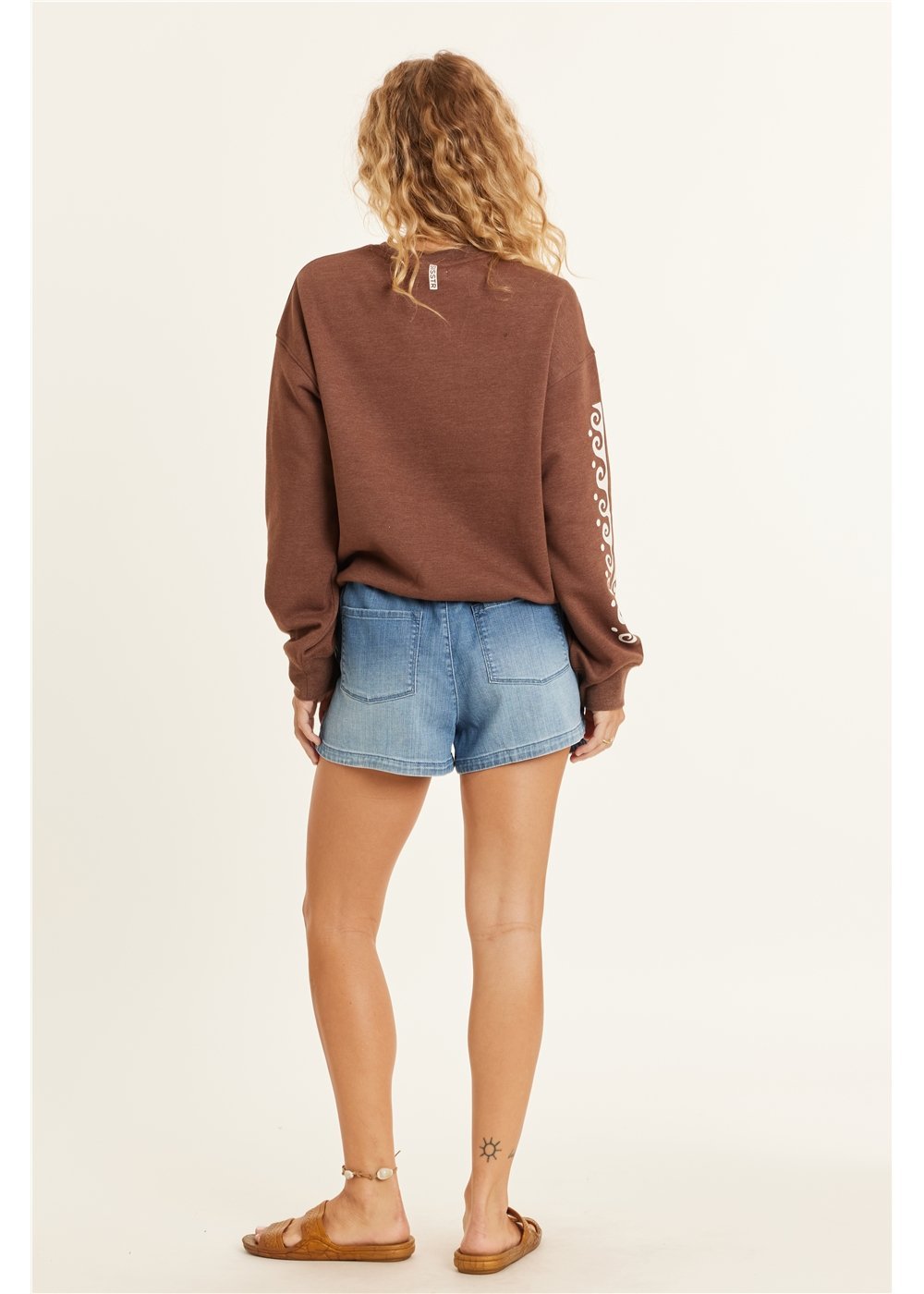 SISSTR LUCIA LS FLEECE CREW - ESP - Stoke Outlets