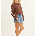 SISSTR LUCIA LS FLEECE CREW - ESP - Stoke Outlets