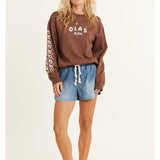SISSTR LUCIA LS FLEECE CREW - ESP - Stoke Outlets