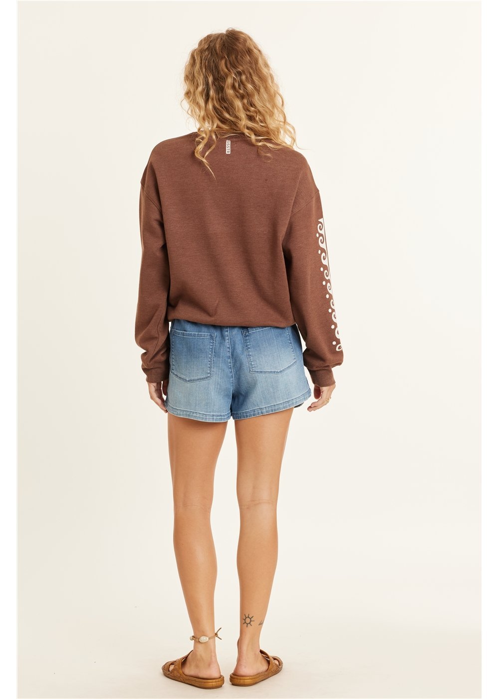 SISSTR LUCIA LS FLEECE CREW - ESP - Stoke Outlets