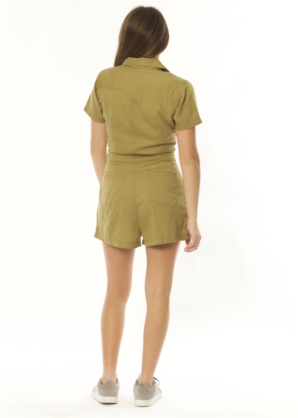 Sisstr Marley Short Sleeve Woven Jumper - Stoke Outlets