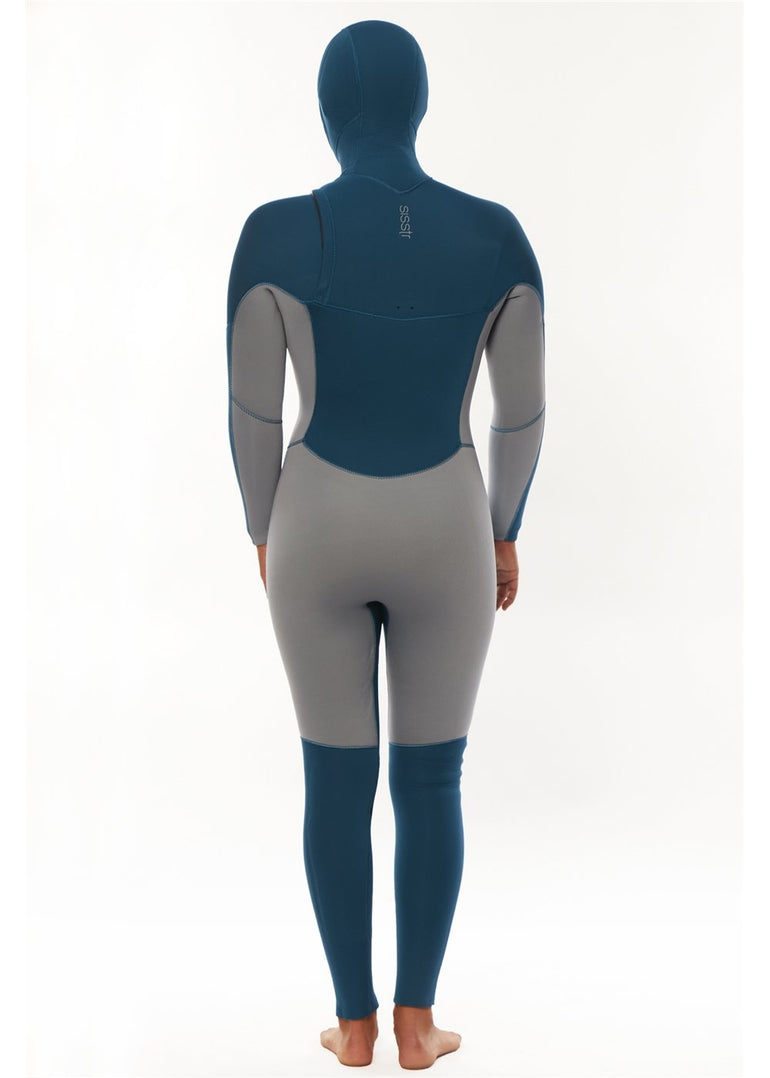 SISSTR MY SEAS 5/4 HOODED CHEST ZIP - LGA - Stoke Outlets