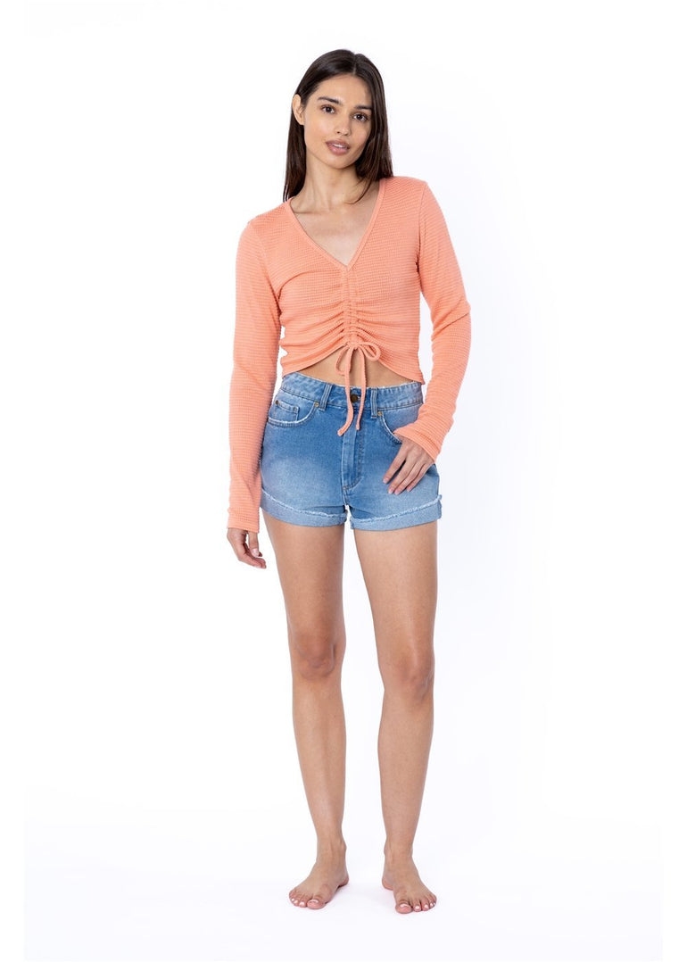 Sisstr Navato Long Sleeve Knit Top - Stoke Outlets