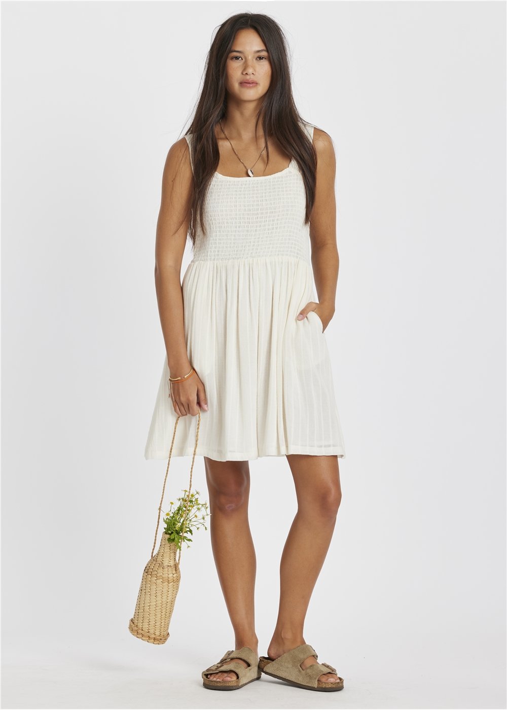 SISSTR PACIFIC DREAMS SS WOVEN DRESS-SES - Stoke Outlets