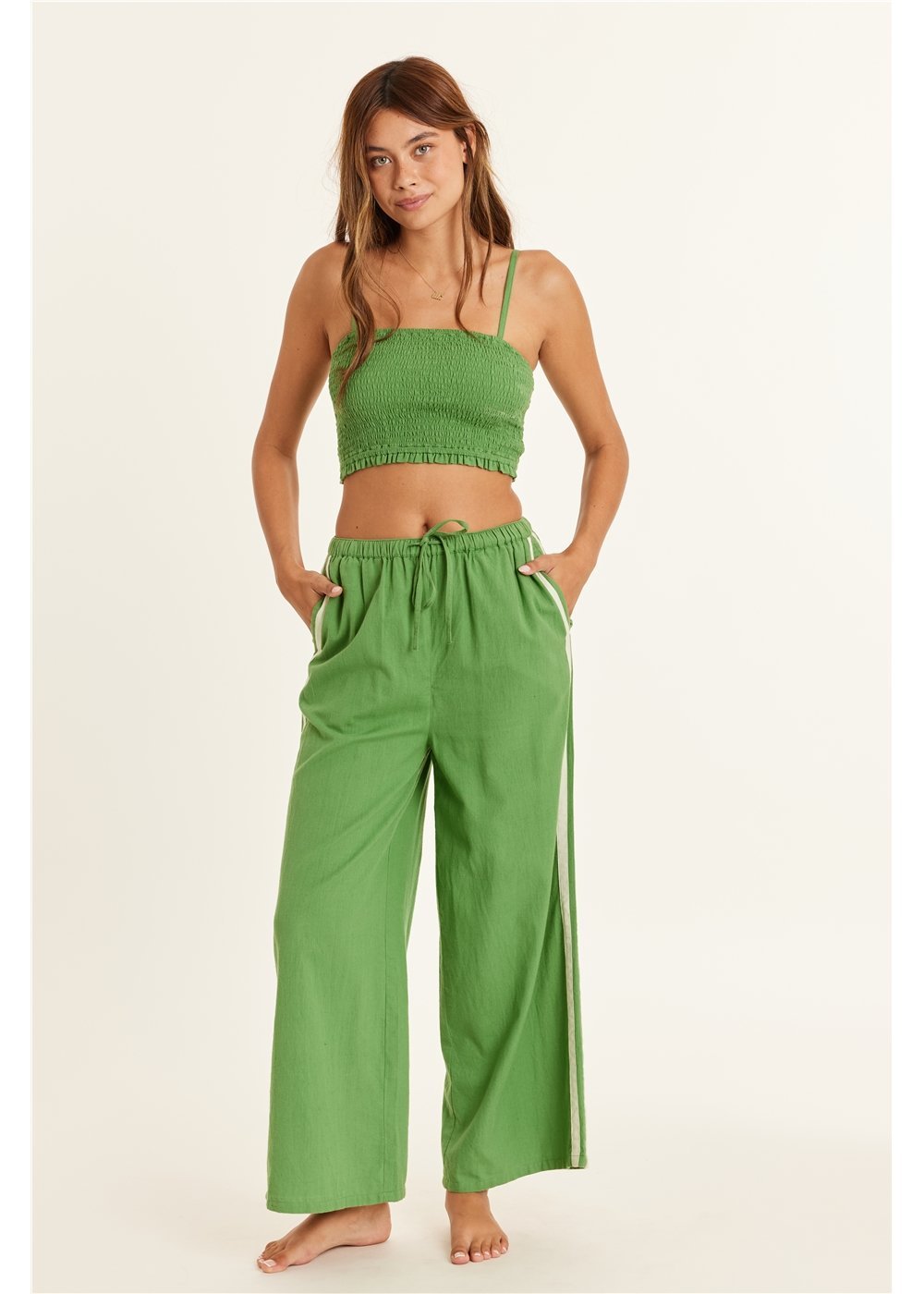 SISSTR PEARL WOVEN TANK - PMA - Stoke Outlets