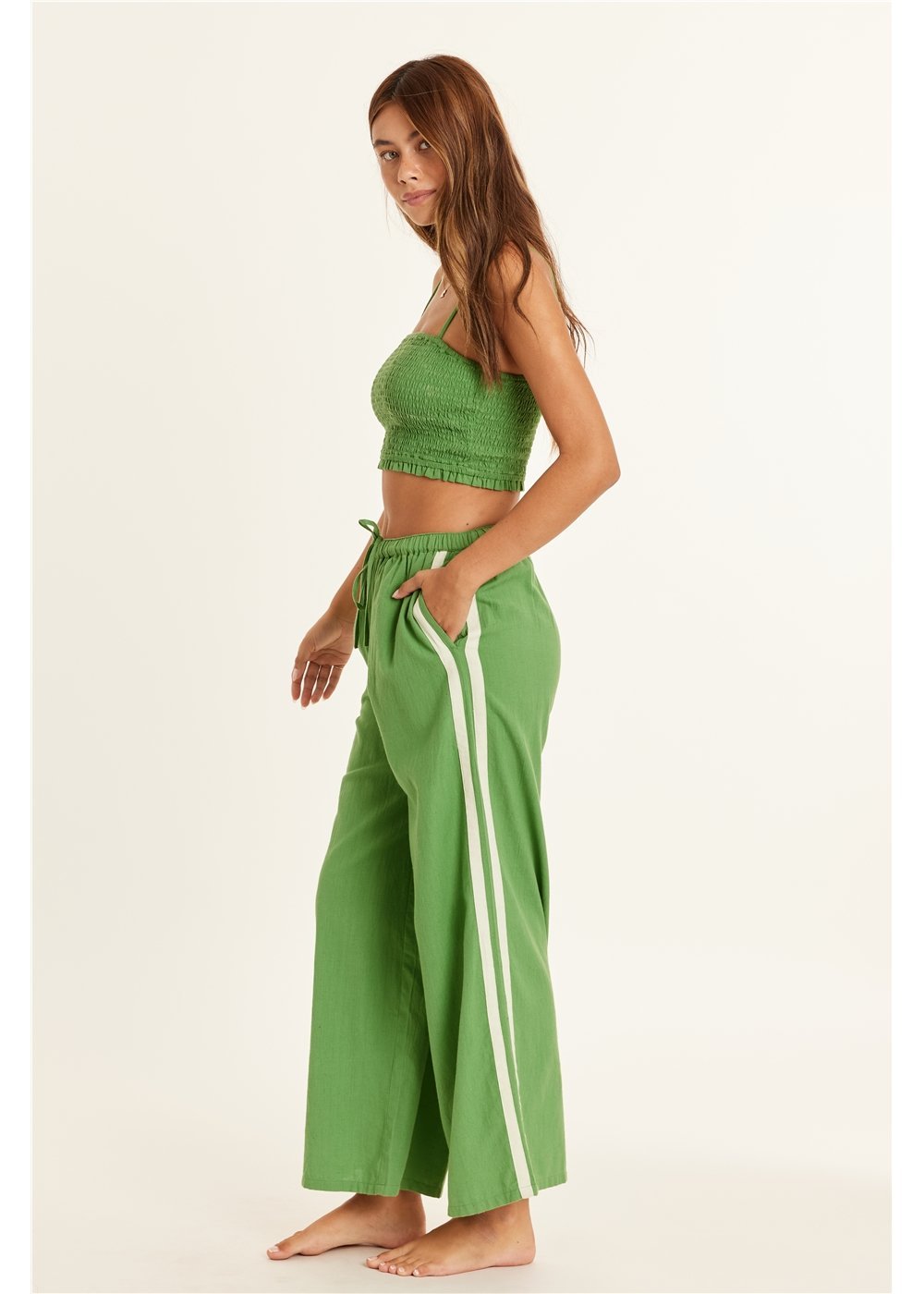 SISSTR PEARL WOVEN TANK - PMA - Stoke Outlets