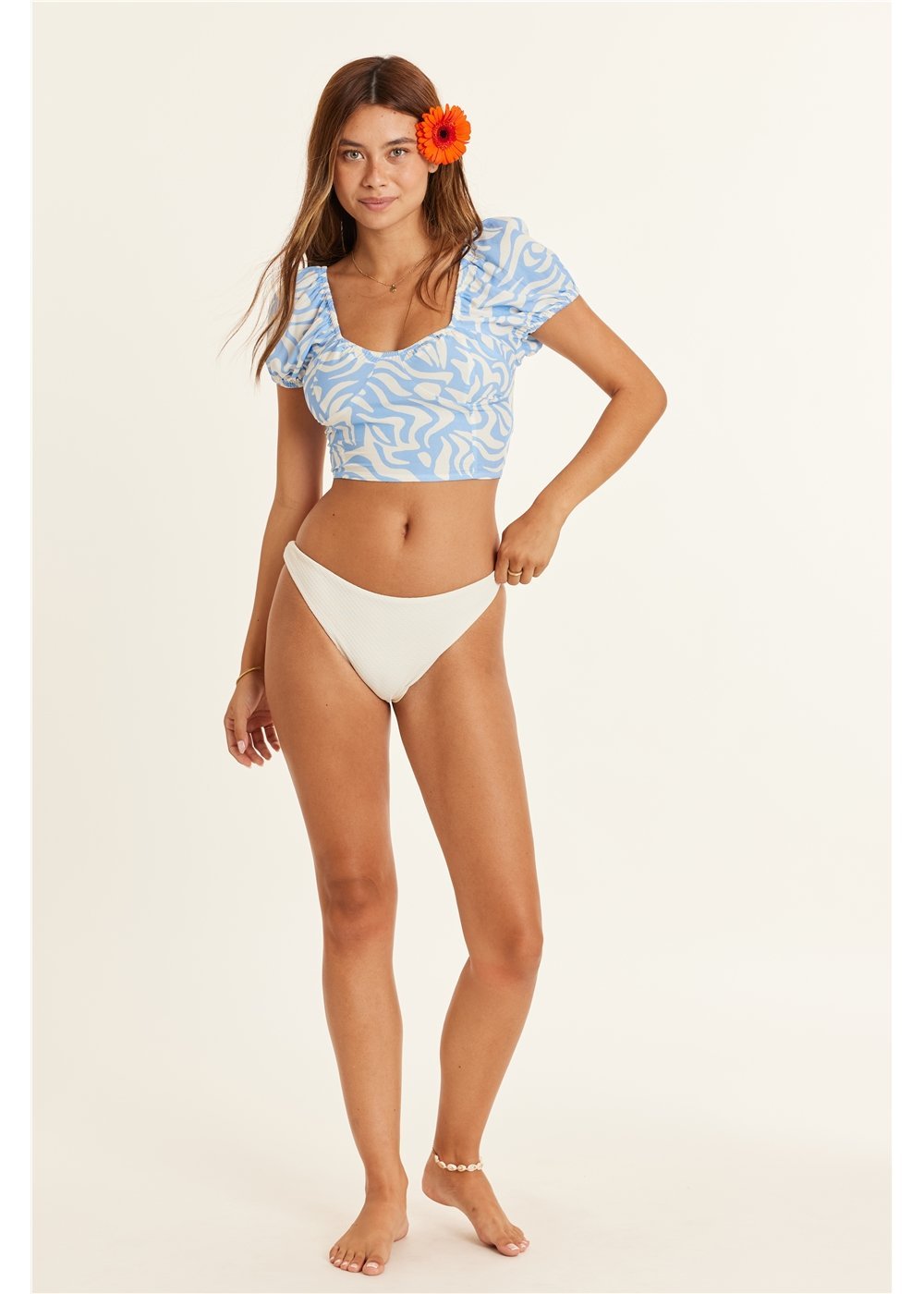 SISSTR PENI SS WOVEN TOP-BIB - Stoke Outlets