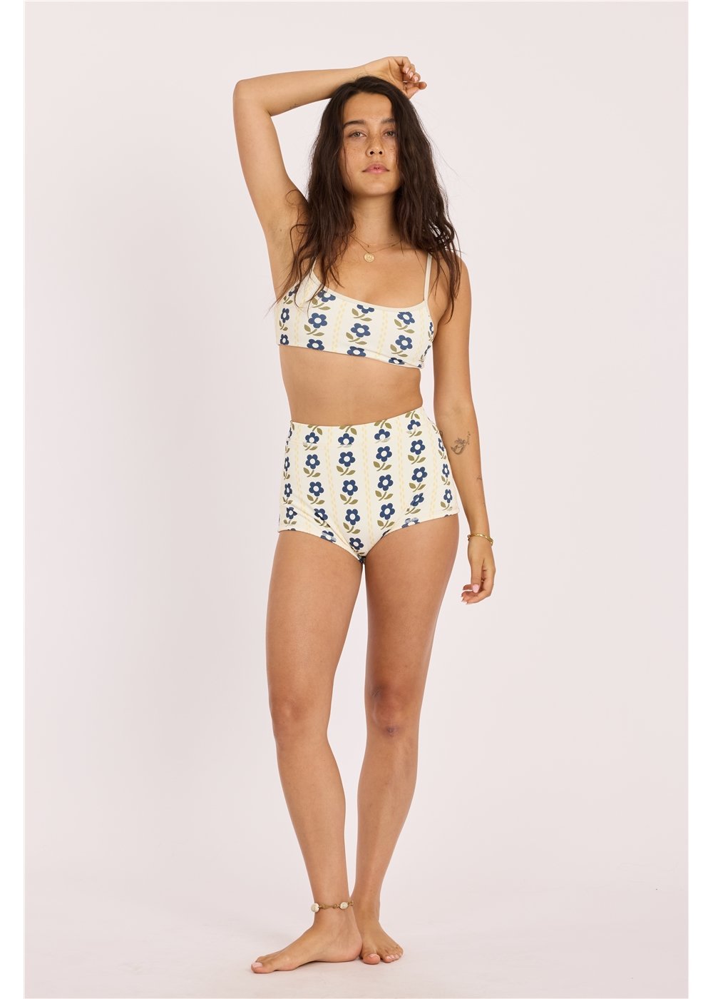 Sisstr Pick Me Up Bralette Swim Top, Sea Salt - Stoke Outlets