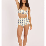 Sisstr Pick Me Up Bralette Swim Top, Sea Salt - Stoke Outlets