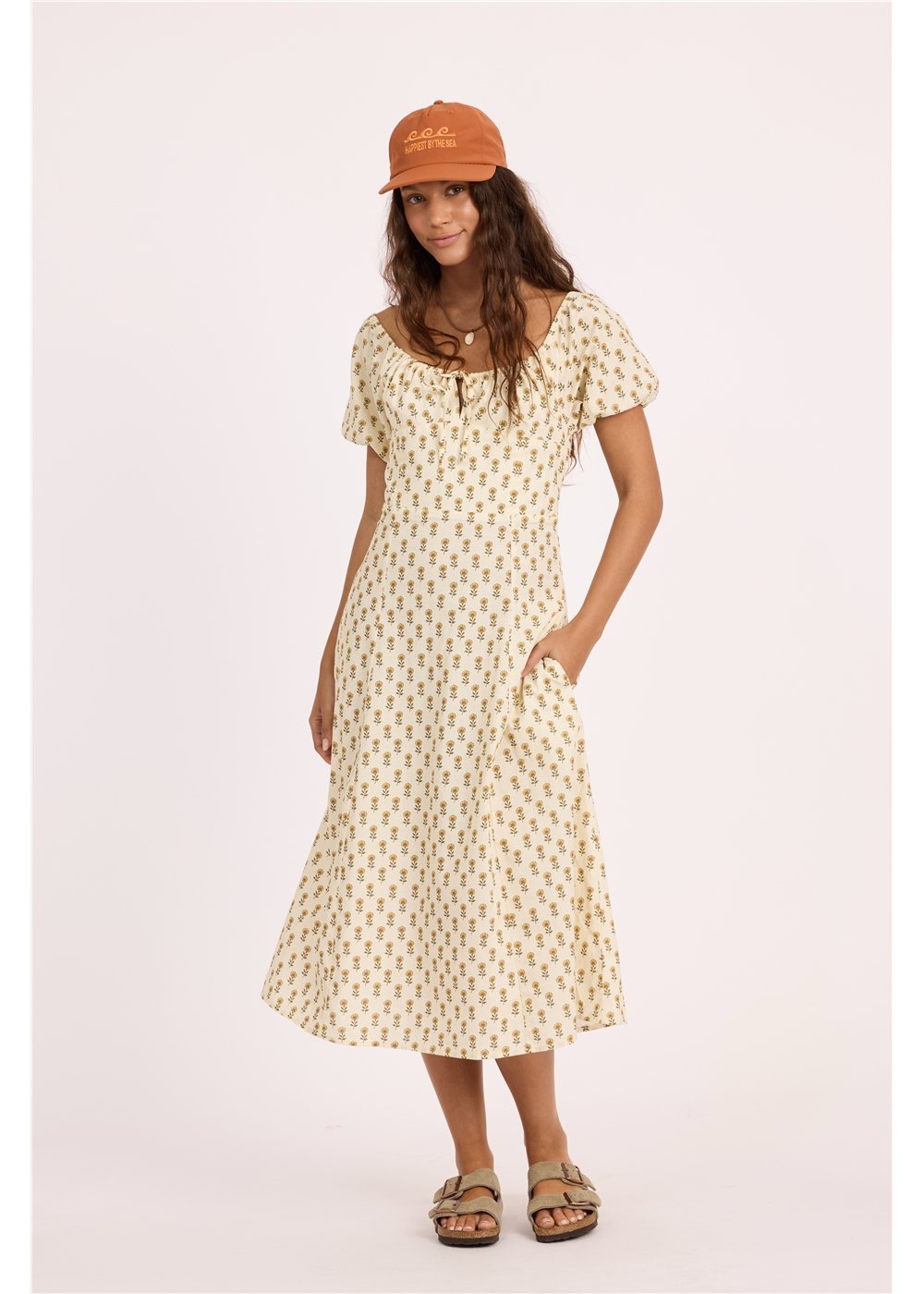 SISSTR PICKED WITH LOVE SS WVN DRESS-SES - Stoke Outlets