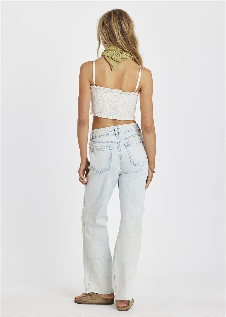 Sisstr Pismo Beach Woven Top - Stoke Outlets