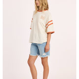 Sisstr PLAYA ALL DAY SS KNIT -CAY - Stoke Outlets