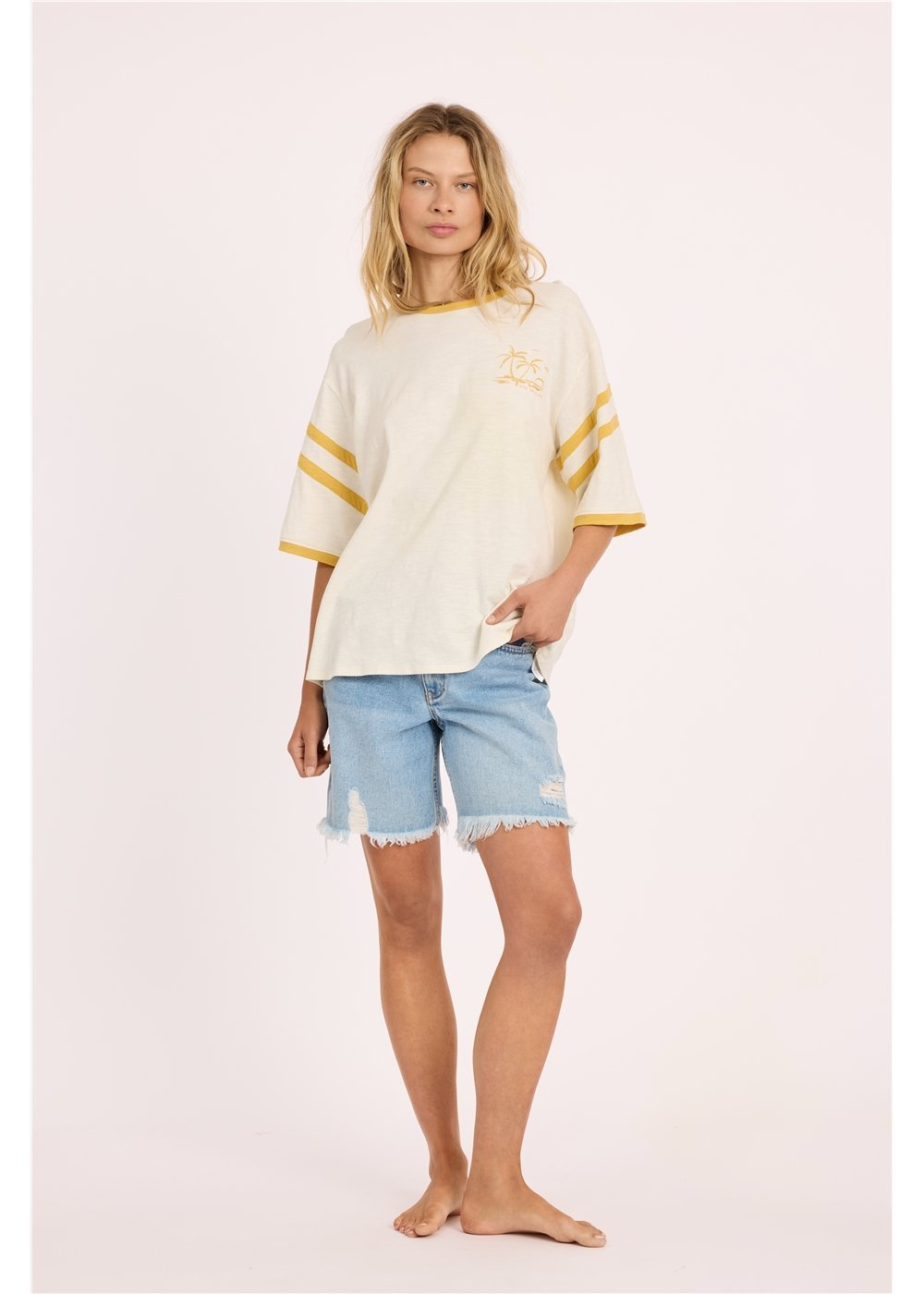 Sisstr PLAYA ALL DAY SS KNIT -HNG - Stoke Outlets
