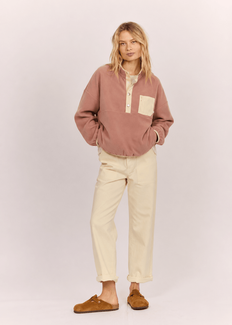 Sisstr Powder Pullover Fleece, Daydream - Stoke Outlets