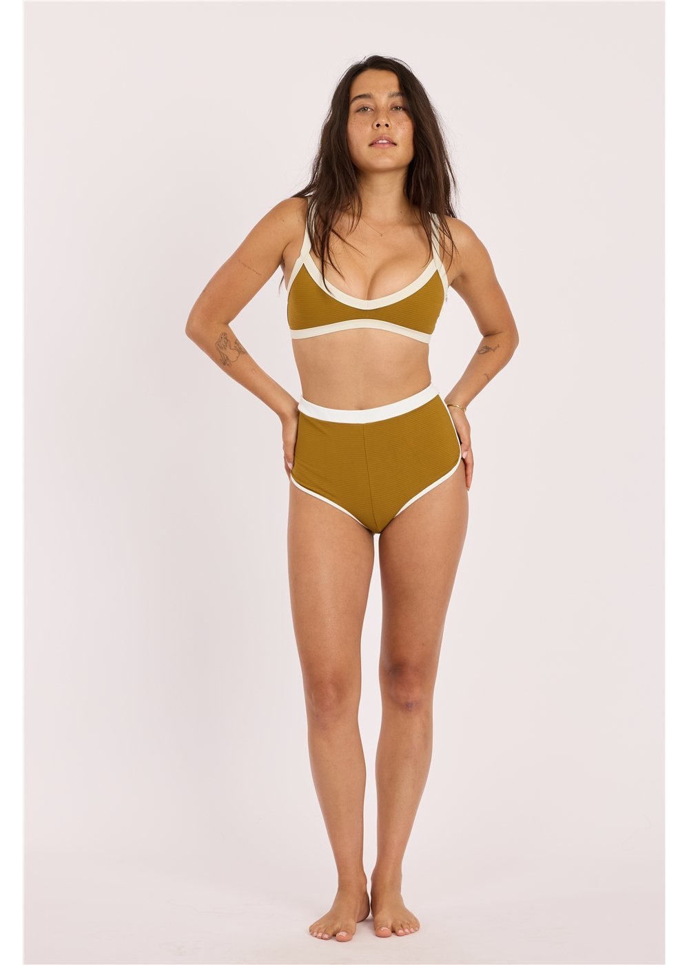 Sisstr RISING TIDES BRALETTE-HAZ - Stoke Outlets