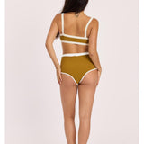 Sisstr RISING TIDES HIGH WAIST SHORT-HAZ - Stoke Outlets