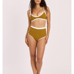Sisstr RISING TIDES HIGH WAIST SHORT-HAZ - Stoke Outlets