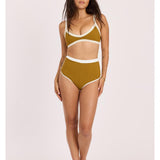Sisstr RISING TIDES HIGH WAIST SHORT-HAZ - Stoke Outlets