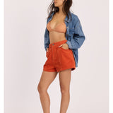 Sisstr SANDY SHORES WOVEN SHORT-CAY - Stoke Outlets