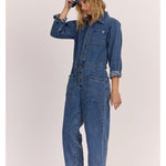 SISSTR SEAS THE DAY JUMPSUIT - VBL - Stoke Outlets