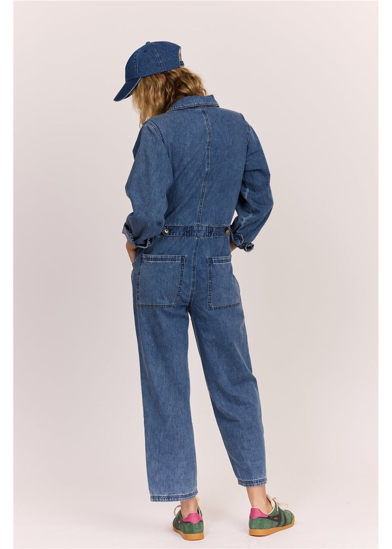 SISSTR SEAS THE DAY JUMPSUIT - VBL - Stoke Outlets