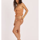SISSTR SEAS THE DAY WOVEN TANK-CAY - Stoke Outlets